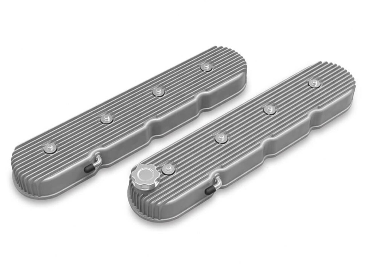 Holley Vintage Series Tall LS Finned Valve Covers