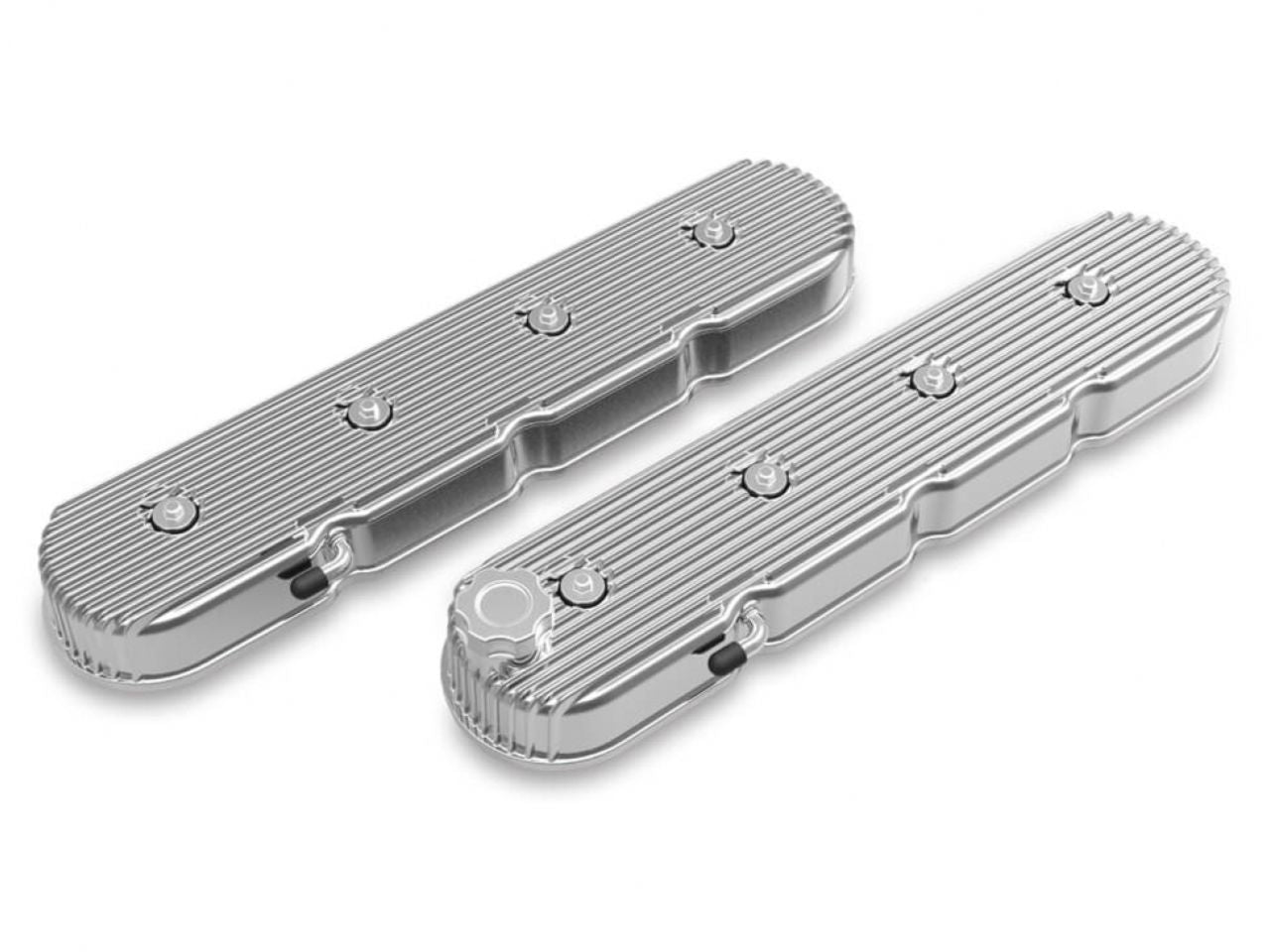 Holley Vintage Series Finned Tall LS Valve Covers