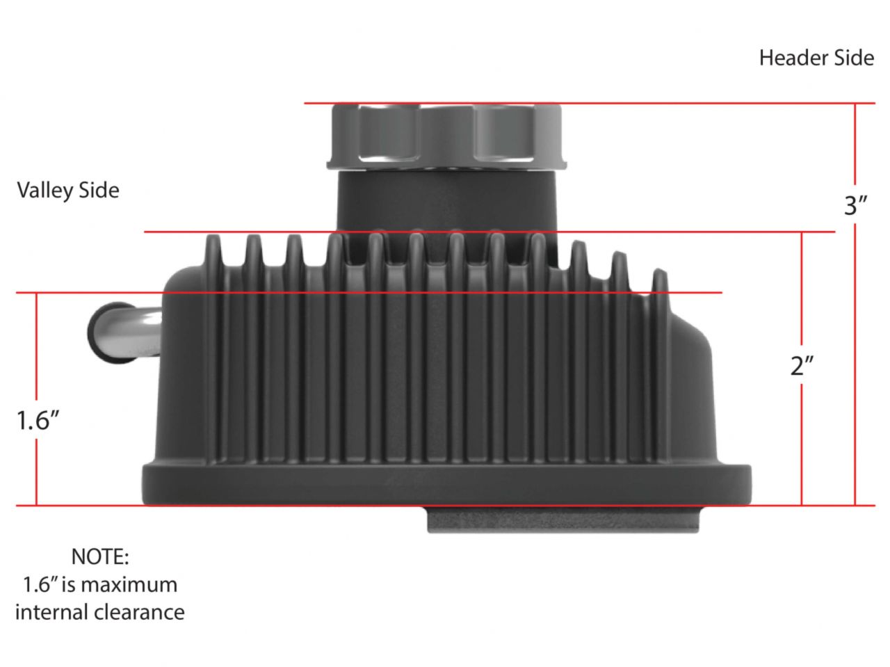 Holley Vintage Series Finned Tall LS Valve Covers