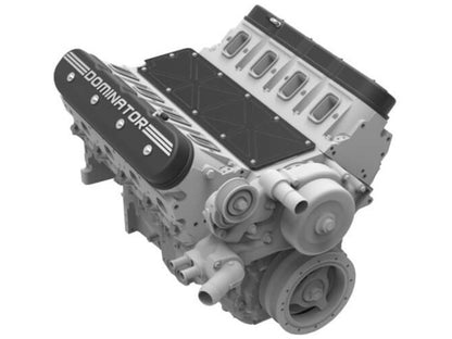 Holley  Ls Valley Cover - Trussed