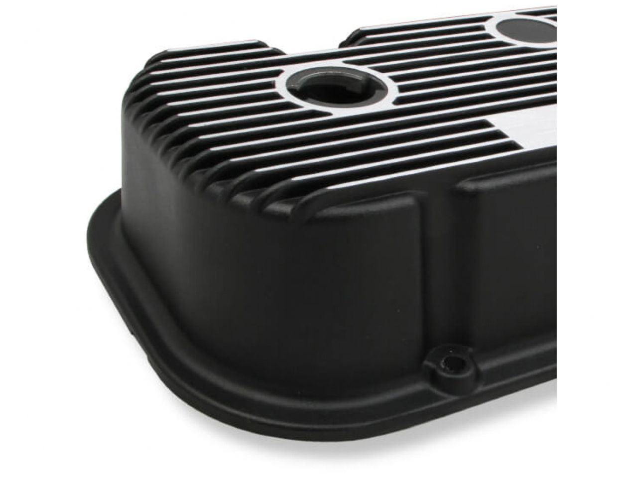 Holley M/T Valve Covers For Big Block Chevy Engines - Satin Black