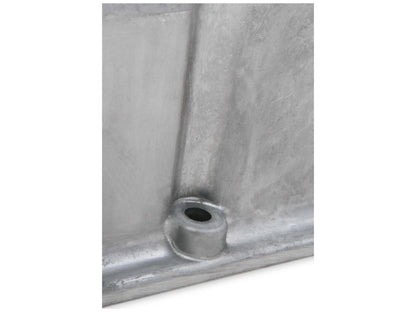 Holley M/T Valve Covers for Small Block Chevy Engines - Natural Cast Finish