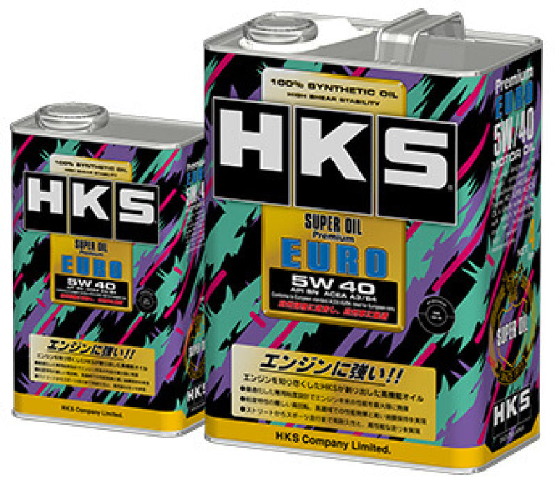 HKS Super Oil Euro 5W40 4L (Moq 4) 52001-Ak120