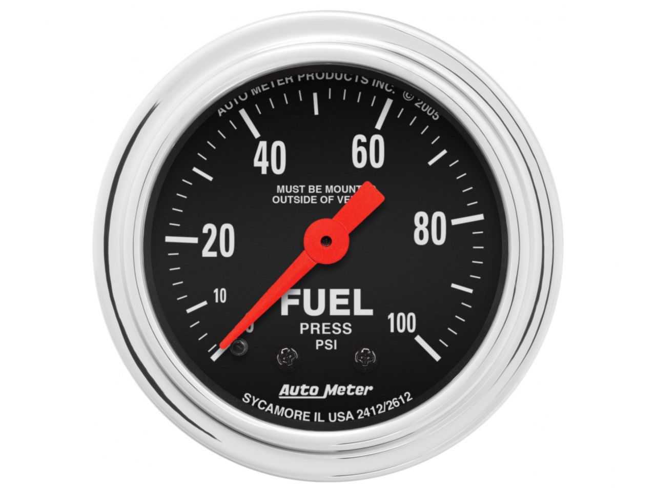 Autometer Fuel Pressure Gauge 2412 Item Image