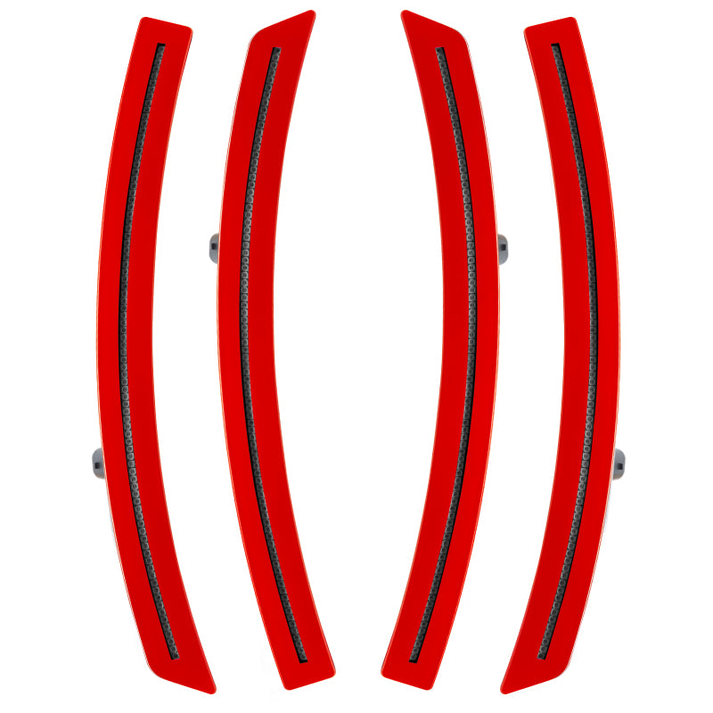 ORACLE Lighting Oracle Chevrolet Corvette C7 Concept Sidemarker Set - Tinted - Victory Red (GCN) 2392-GCN-T