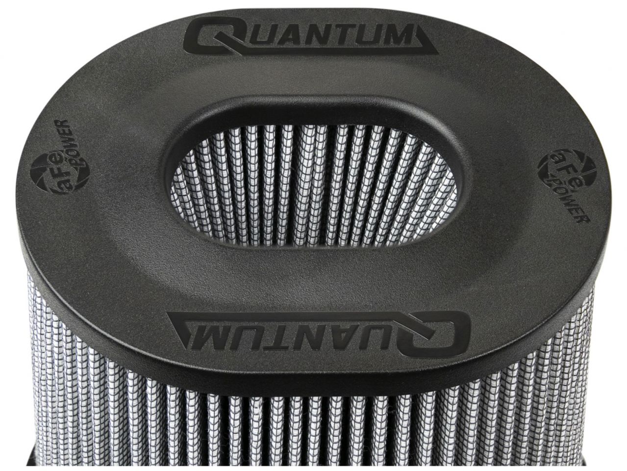 aFe Quantum Pro DRY S Air Filter Inverted Top - 5in Flange x 8in Height