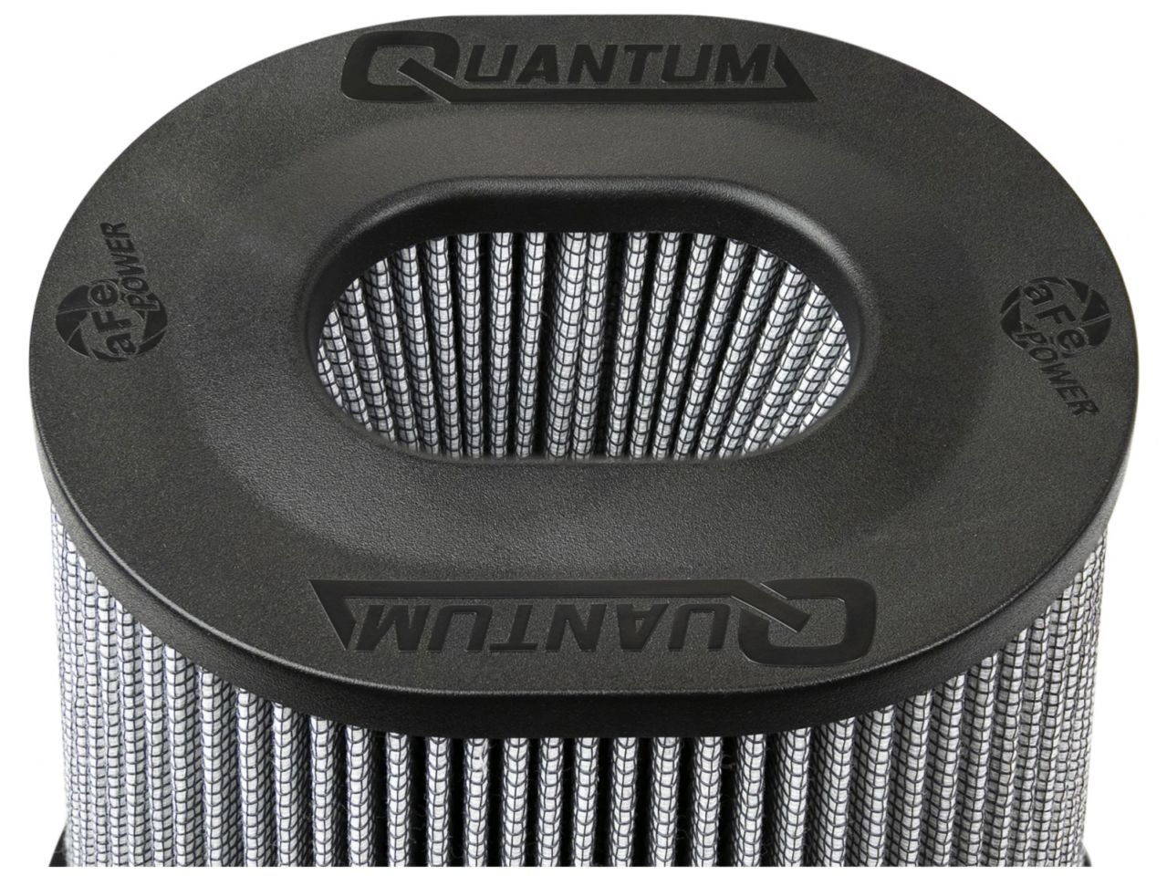 aFe Quantum Pro DRY S Air Filter Inverted Top - 5in Flange x 9in Height