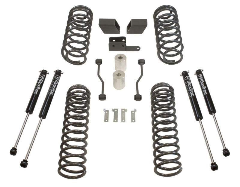 MaxTrac 18-19 Jeep Wrangler JL 3in/3in Coil Lift Kit w/MaxTrac Shocks K949832S