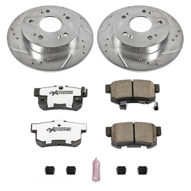 PowerStop PSB Z26 Street Warrior Kit Brakes, Rotors & Pads Brake Kits - Performance D&S main image