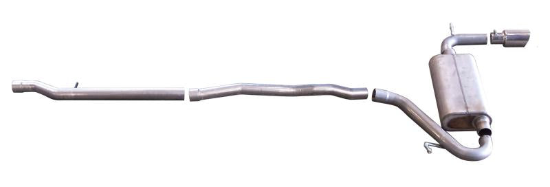 Gibson 11-13 Jeep Patriot Latitude 2.4L 2.25in Cat-Back Single Exhaust - Aluminized 17406 Main Image