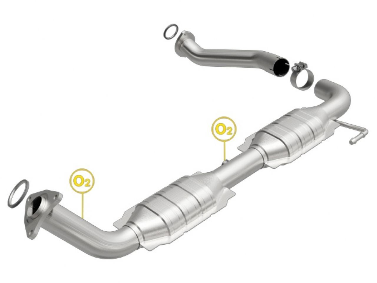 MagnaFlow Toyota Tundra HM Grade Federal / EPA Compliant Direct-Fit Catalytic Converter