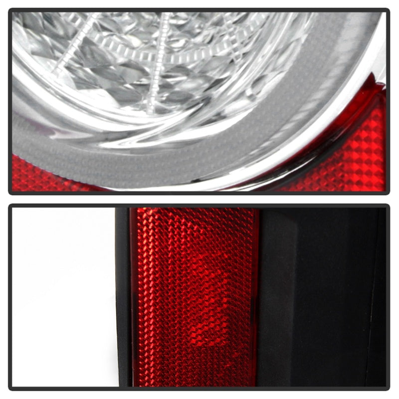 Spyder 19-20 Jeep Wrangler - Full LED Tail Lights - Seq Turn Signal - Chrome ALT-YD-JW19-SEQ-C 5086167