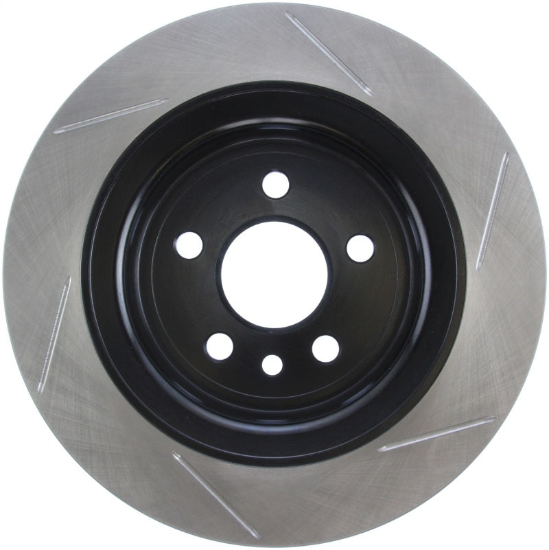 StopTech Sport Slotted Brake Rotor; Rear Left