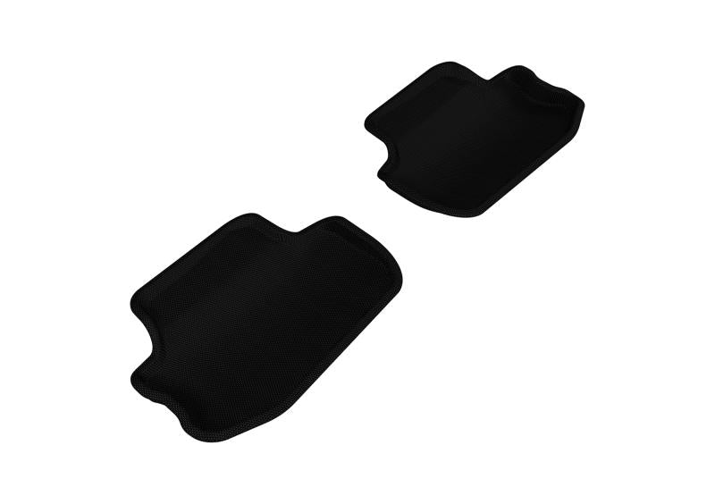 3D MAXpider 2010-2015 Chevrolet Camaro Kagu 2nd Row Floormats - Black L1CH01721509 Main Image