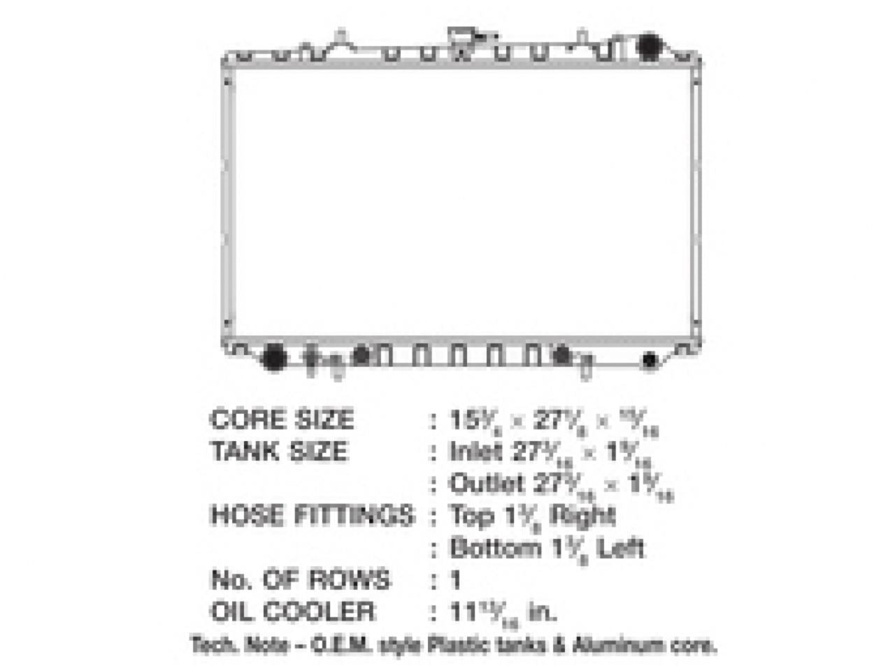 CSF Radiators 2464 Item Image