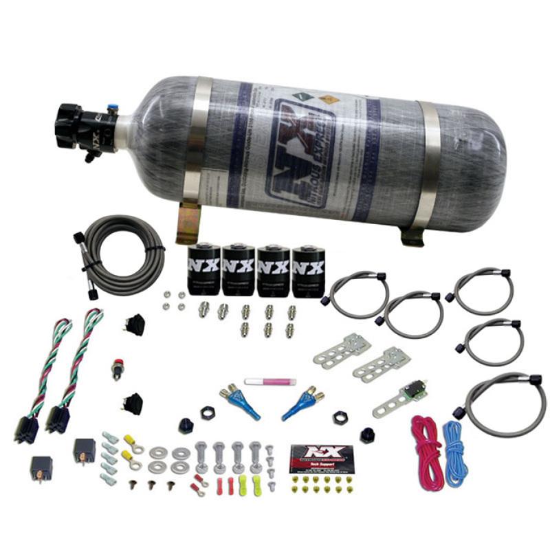 Nitrous Express Dodge EFI Dual Stage Nitrous Kit (50-150HP x 2) w/Composite Bottle 20324-12 Main Image