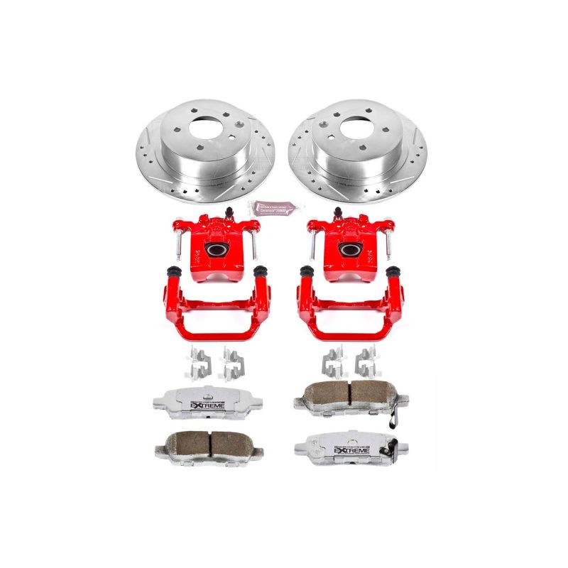 PowerStop PSB Z26 Street Kit w/Cals Brakes, Rotors & Pads Brake Kits - Performance D&S main image