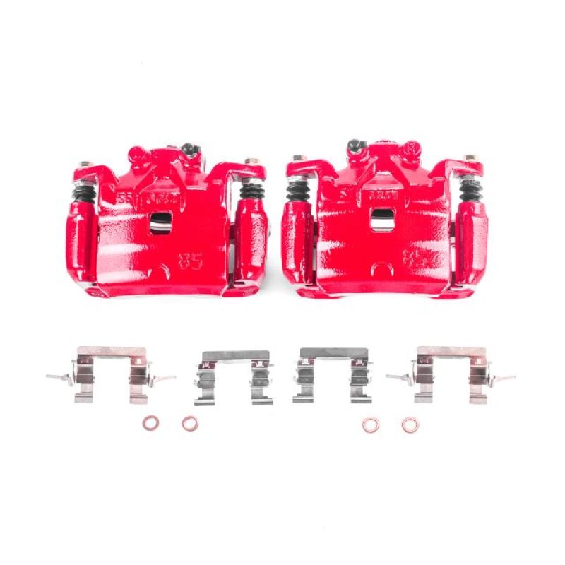 PowerStop PSB Red Calipers Brakes, Rotors & Pads Brake Calipers - Perf main image