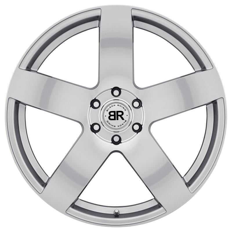 Black Rhino Everest 22x9.5 6x139.7 ET25 CB 112.1 Silver w/Mirror Cut Face Wheel 2295EVE256140S12 Main Image