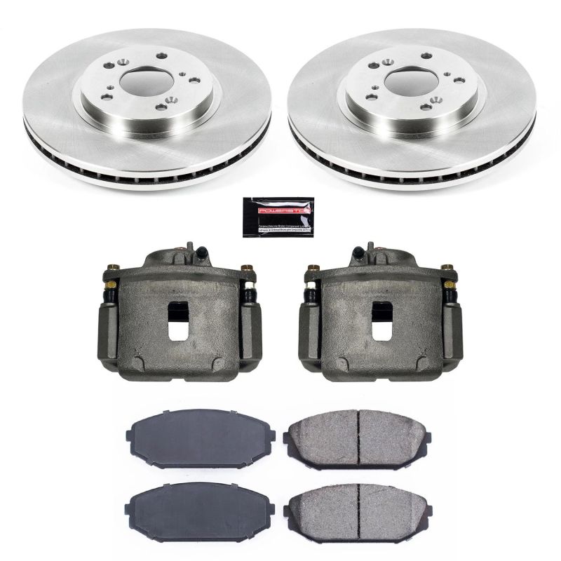 PowerStop PSB Autospecialty Kit w/Cals Brakes, Rotors & Pads Brake Kits - OE main image