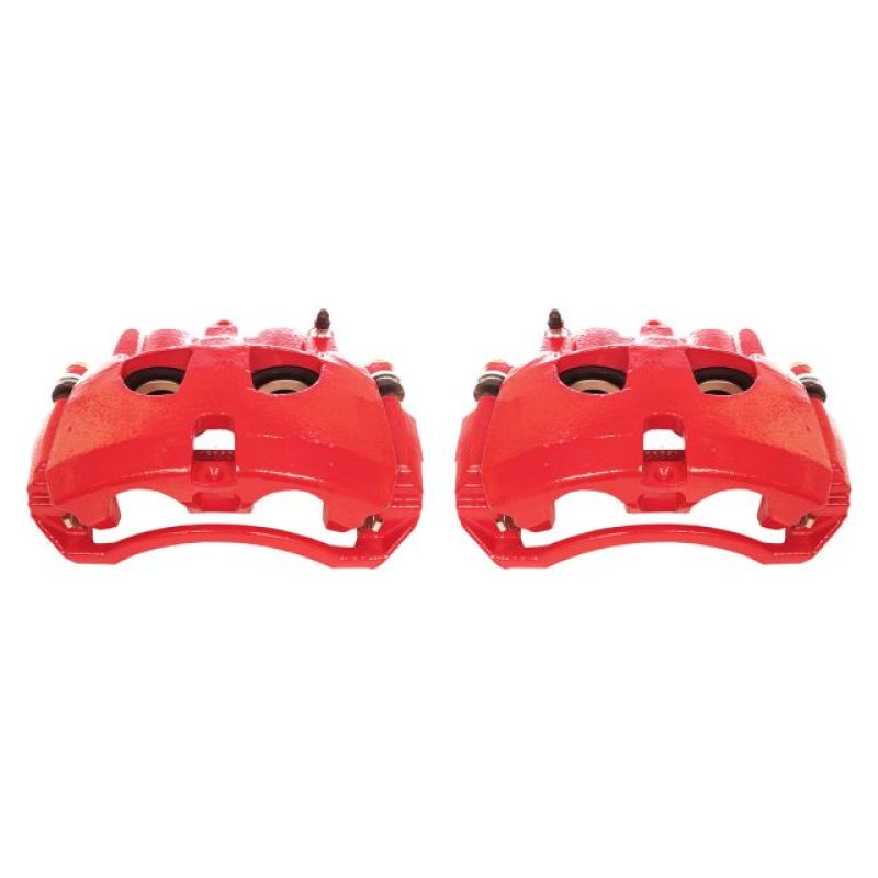 PowerStop PSB Red Calipers Brakes, Rotors & Pads Brake Calipers - Perf main image