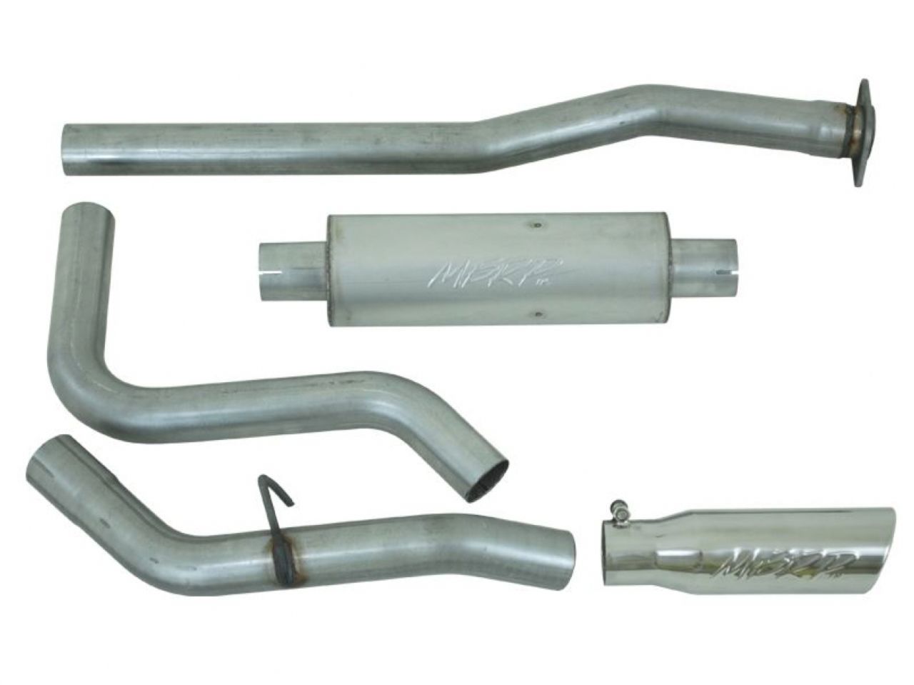 MBRP 98-11 Ford Ranger 3.0/4.0L Cat Back Single Side Aluminized Exhaust