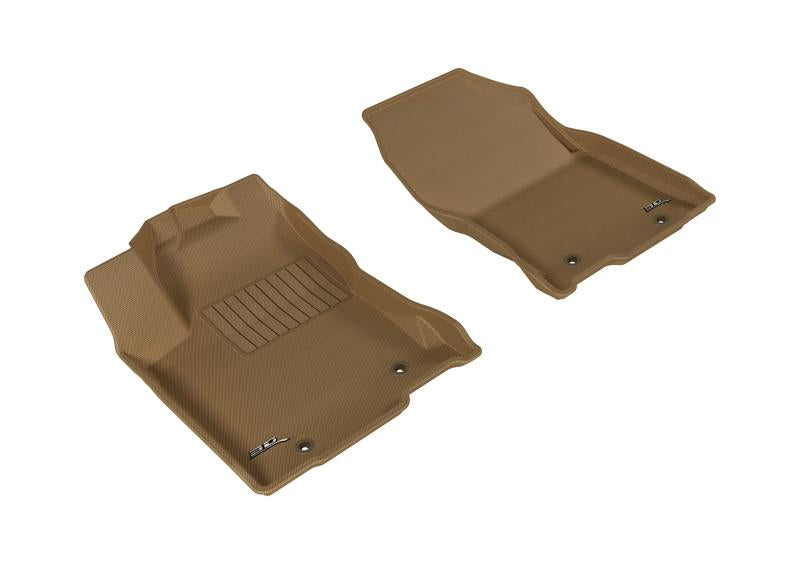 3D MAXpider 2015-2020 Lexus NX/NX Hybrid Kagu 1st Row Floormat - Tan L1LX05111502 Main Image