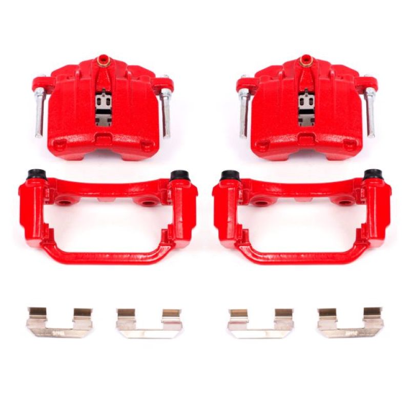 PowerStop PSB Red Calipers Brakes, Rotors & Pads Brake Calipers - Perf main image