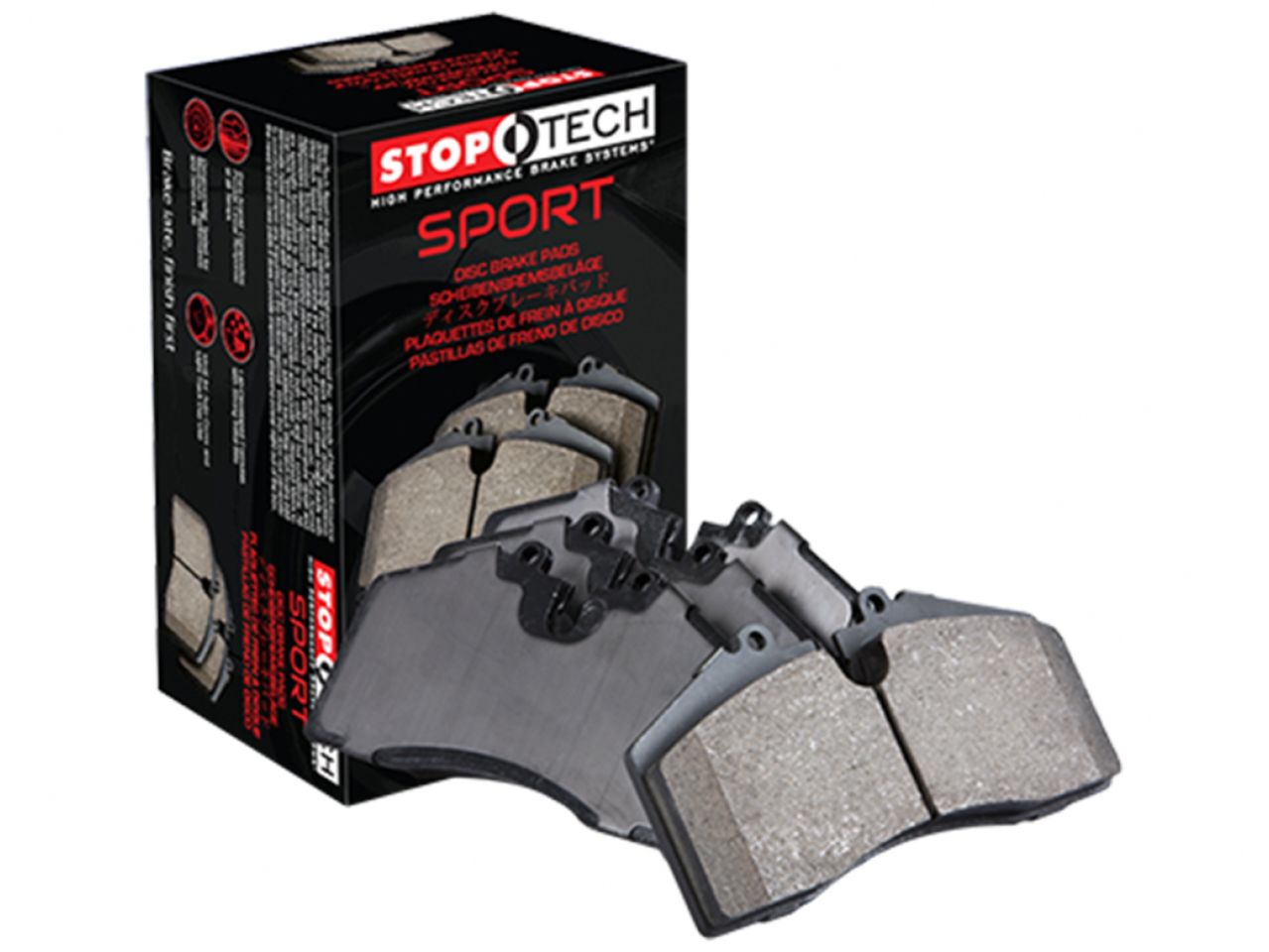 StopTech Brake Pads 309.10180 Item Image