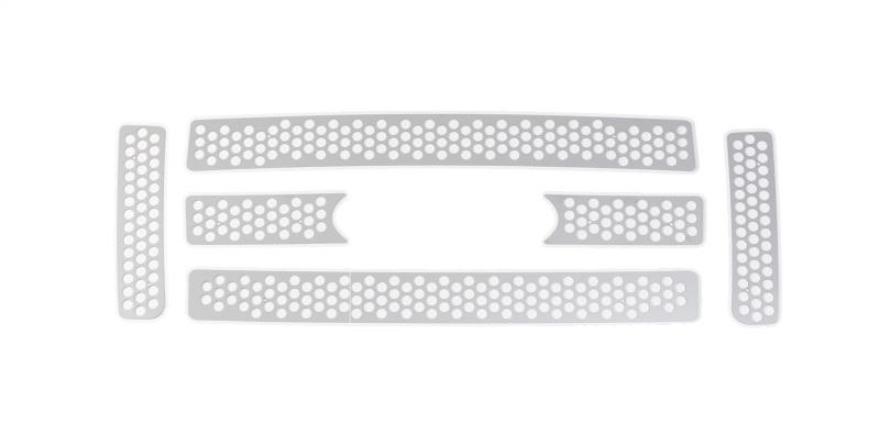 Putco 09-12 Ford F-150 (Lariat & King Ranch Only) 6pc Grillee Punch Stainless Steel Grilles 84165 Main Image