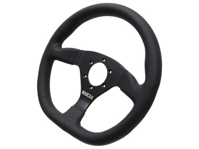 Sparco Ring Black Leather Steering Wheel 330mm