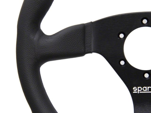 Sparco Ring Black Leather Steering Wheel 330mm