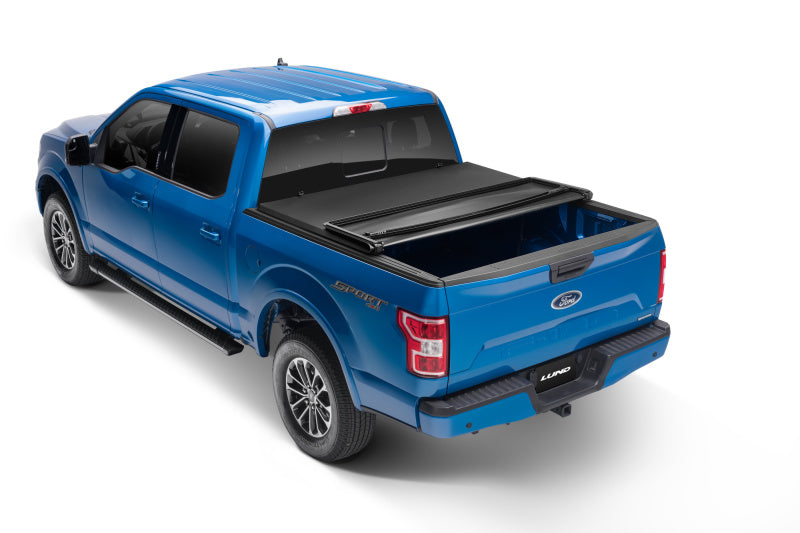 Lund 2019 Ford Ranger Genesis Tri-Fold Tonneau Cover - Black 950114