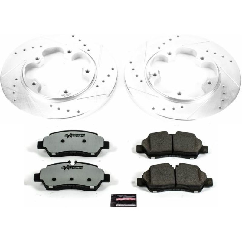 PowerStop PSB Z36 Truck & Tow Kit Brakes, Rotors & Pads Brake Kits - Performance D&S main image