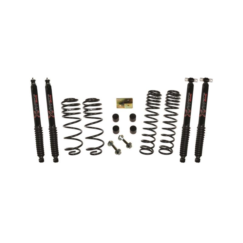 Skyjacker 1997-2006 Jeep Wrangler (TJ) Suspension 2.5in Dual Rate Long Travel Lift Kit TJ25BPBLT Main Image