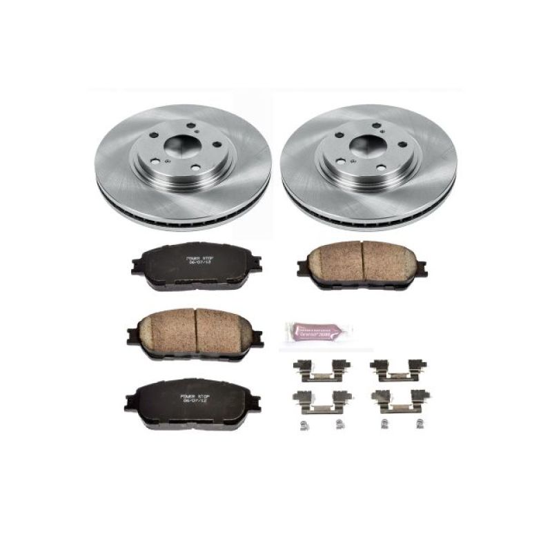 PowerStop PSB Autospecialty Kit Brakes, Rotors & Pads Brake Kits - OE main image