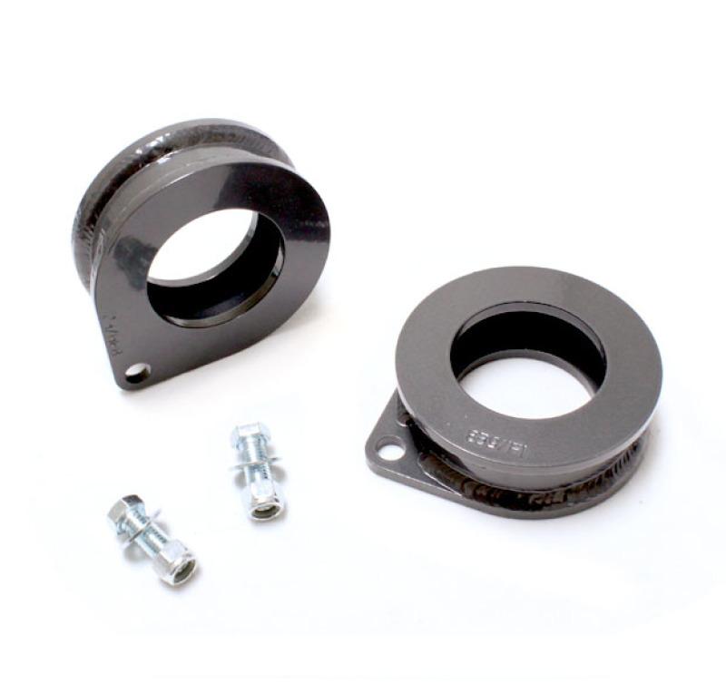 MaxTrac 07-18 Jeep Wrangler JK 2WD/4WD 2.5in Front Steel Plated Coil Spacers 839725F Main Image