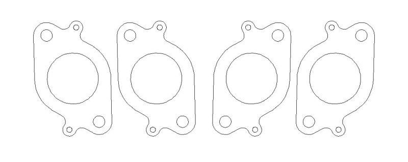 Cometic VW 1.8L 16V 85-96 Exhaust Set .030 inch MLS Head Gasket 1.525 inch Round Port C4210-030 Main Image