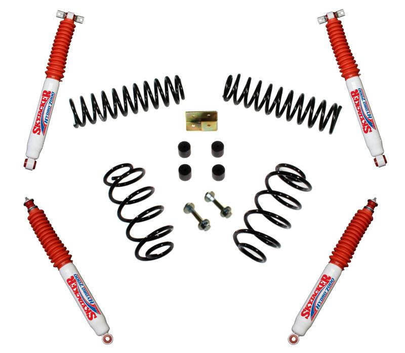 Skyjacker 1997-2006 Jeep Wrangler (TJ) Suspension Lift Kit w/ Shock TJ30BPH Main Image