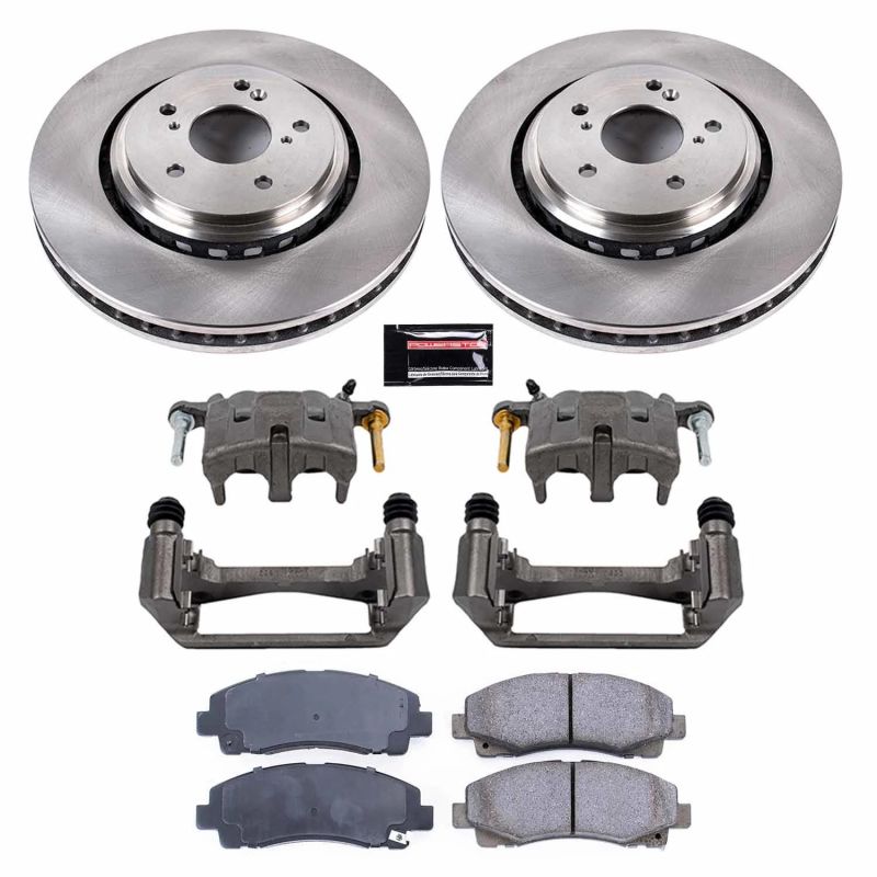 PowerStop PSB Autospecialty Kit w/Cals Brakes, Rotors & Pads Brake Kits - OE main image