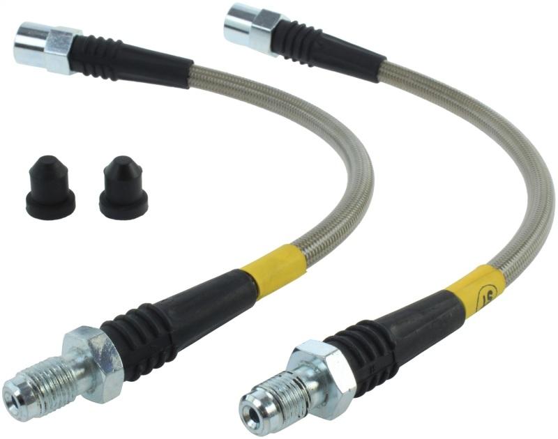 StopTech 92-94 Audi S4/95 Audi S6 Rear Stainless Steel Brake Line Kit 950.33506 Main Image