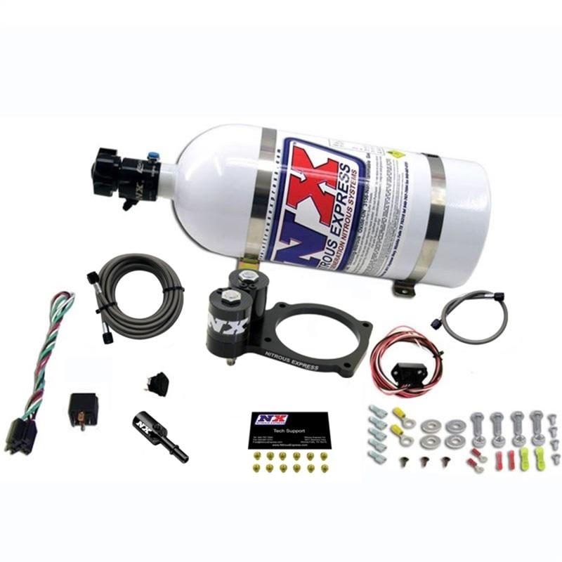 Nitrous Express Dodge Hellcat/Demon Nitrous Plate Kit w/10lb Bottle 20943-10 Main Image