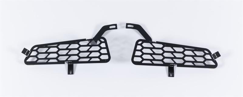 Putco 18-20 Ford F-150 Raptor - Hex Shield - Black Powder Coated Bumper Grille Inserts 83168 Main Image