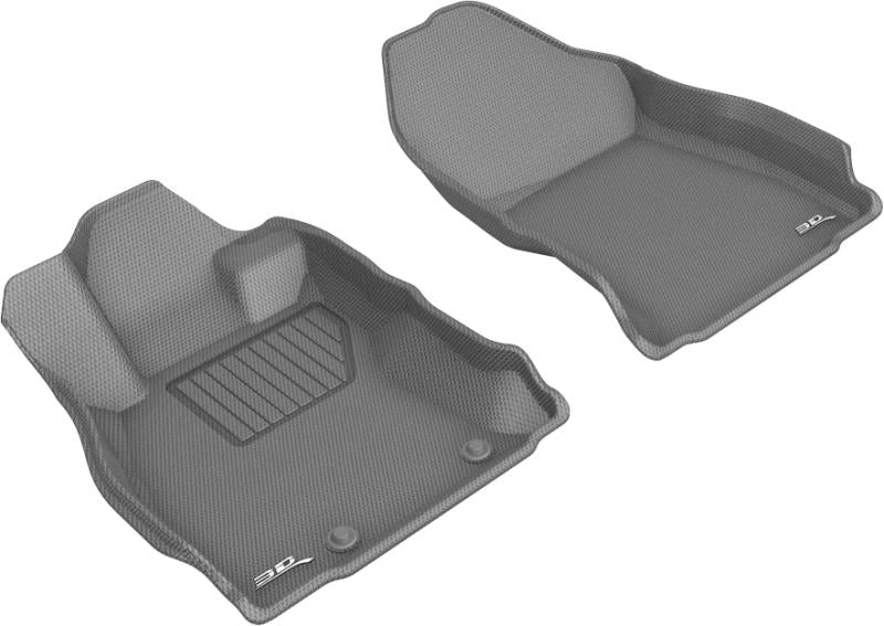 3D MAXpider 2019-2020 Subaru Forester Kagu 1st Row Floormat - Gray L1SB02411501 Main Image