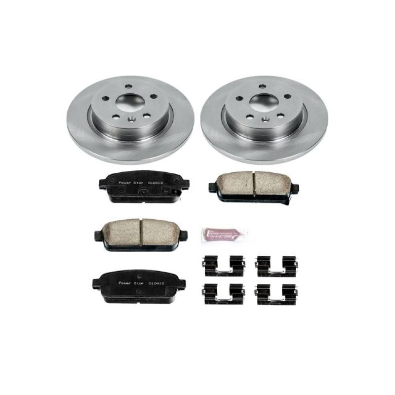 PowerStop PSB Autospecialty Kit Brakes, Rotors & Pads Brake Kits - OE main image