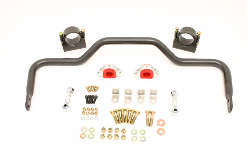 BMR 64-72 A-Body w/ 3.25in Axles Rear Solid 1.375in Xtreme Anti-Roll Bar Kit - Black Hammertone XSB007H Main Image