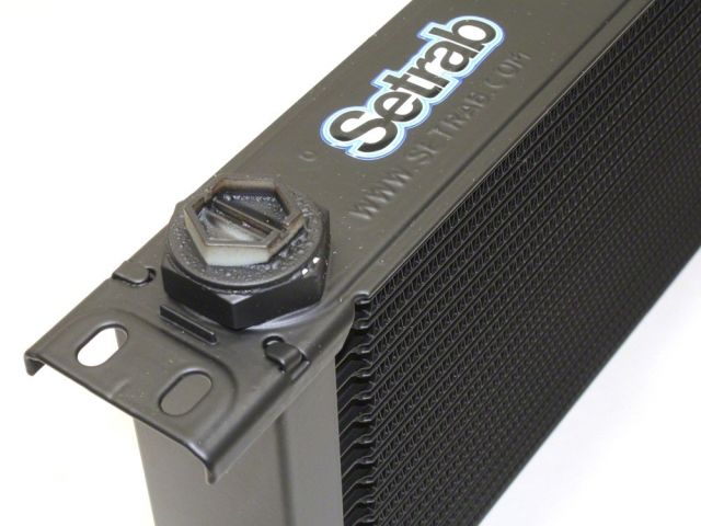 Setrab 619 Oil Cooler 6 Series 19 Row M22 Threaded Ports