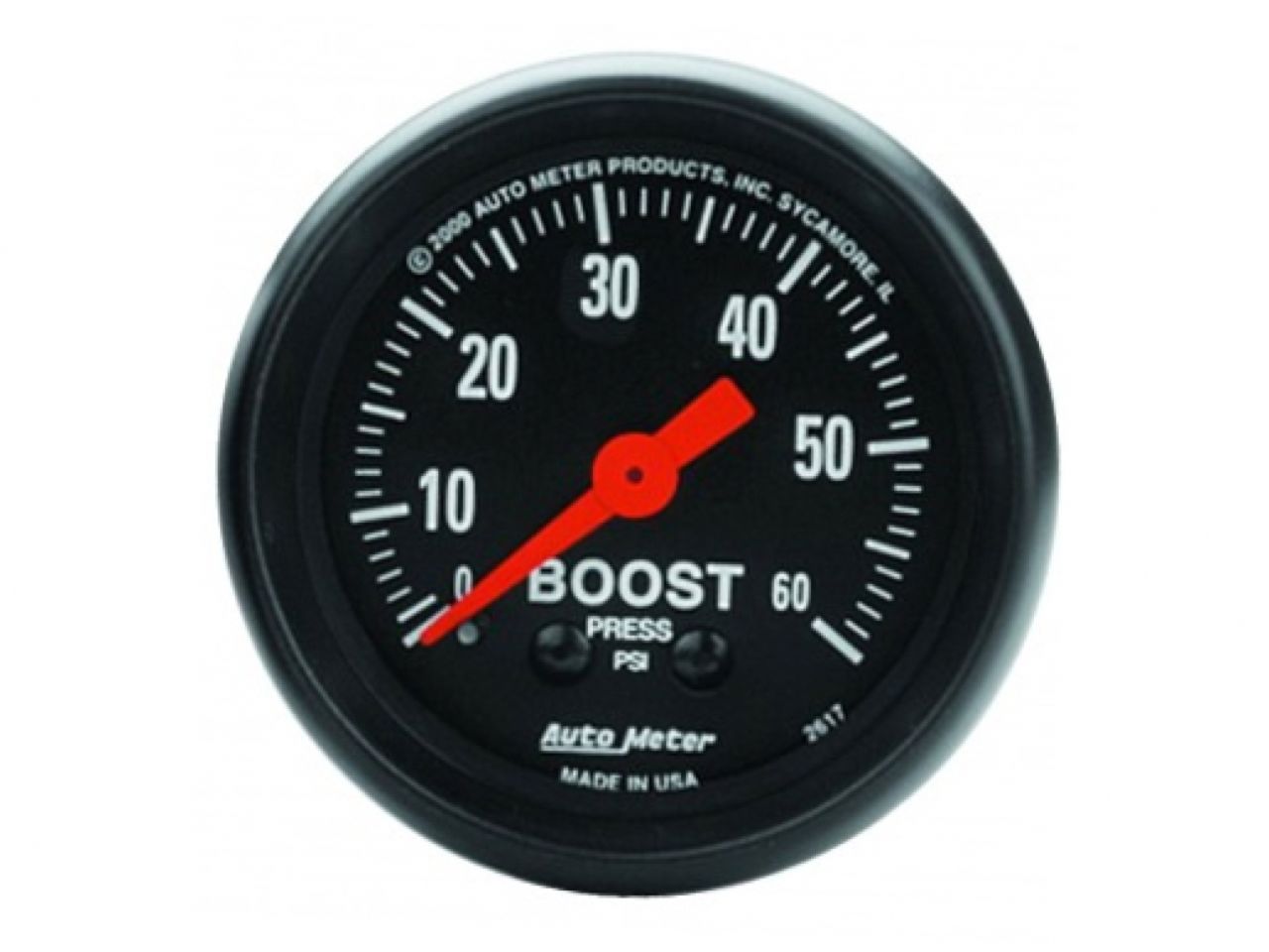 Autometer Boost Gauge 2617 Item Image