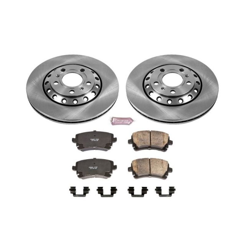 PowerStop PSB Autospecialty Kit Brakes, Rotors & Pads Brake Kits - OE main image