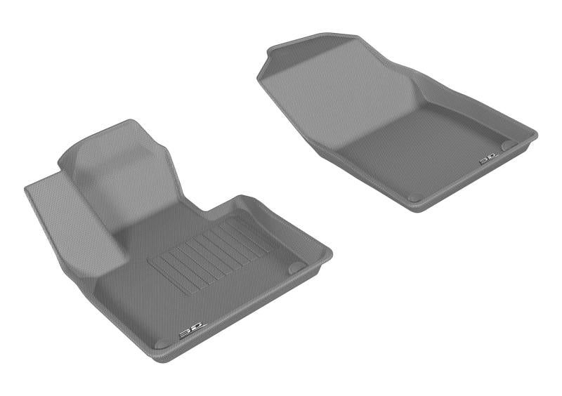 3D MAXpider 2015-2019 Volvo XC90 Kagu 1st Row Floormat - Gray L1VV02011501 Main Image